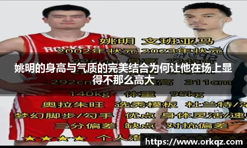 姚明的身高与气质的完美结合为何让他在场上显得不那么高大