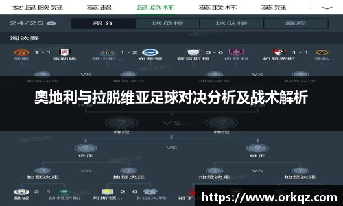 奥地利与拉脱维亚足球对决分析及战术解析